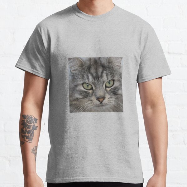 Shadow the Silver Tabby Persian Cat Classic T-Shirt