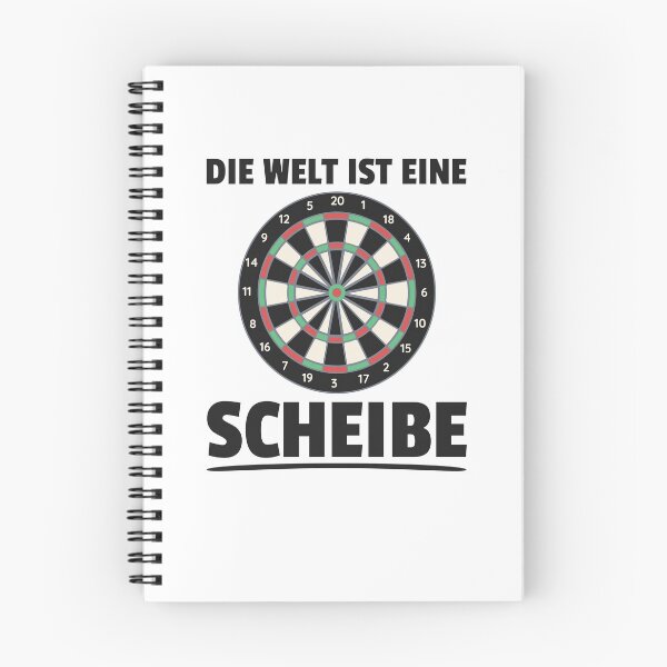 Artikelvorschau, Die Welt Ist Eine Scheibe Darts Sprüche Dartboard entworfen und verkauft von Team150Designz.