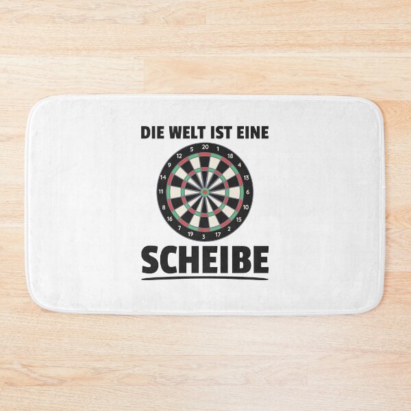Item preview, The world is a disc darts sayings dartboard designed and sold by Team150Designz.