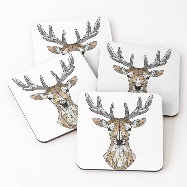 Item preview, Deer polygon designed and sold by blankshirt.
