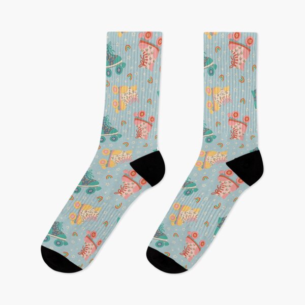 Item preview, Roller skating on Rainbows (light) designed and sold by Handypanda.
