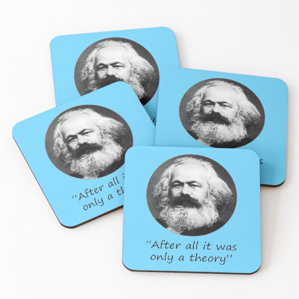 Item preview, Karl Marx "After all it was only a theory" designed and sold by BigTime.