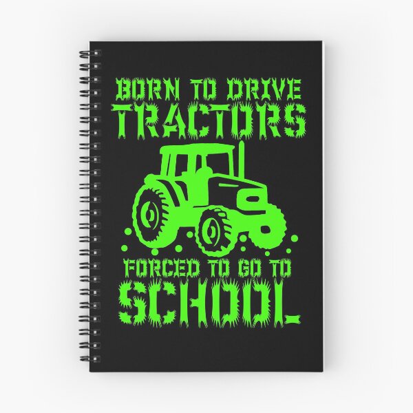 Item preview, Born To Drive Tractors Forced To Go To School  designed and sold by issambak.