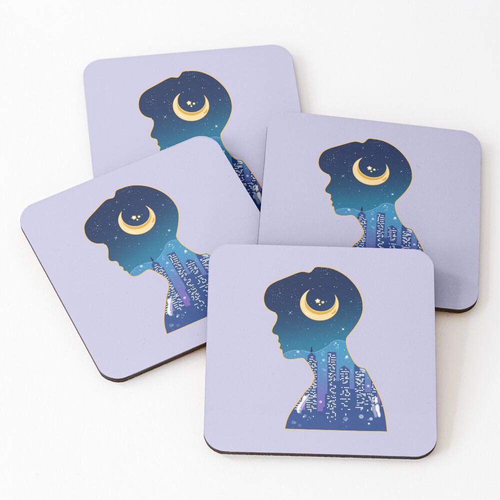 Item preview, Coasters (Set of 4) designed and sold by Roluv.