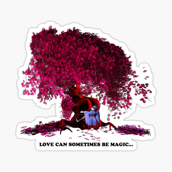 Love can be magical sometimes ... Sticker