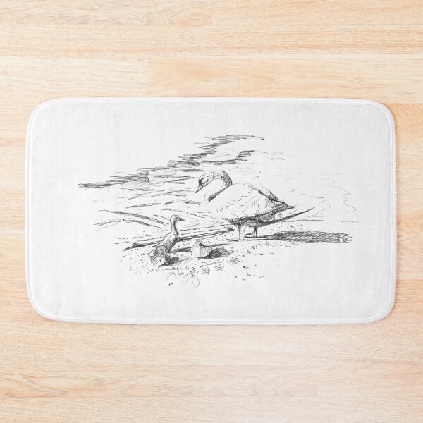 Item preview, Swans near lake designed and sold by fararoc.