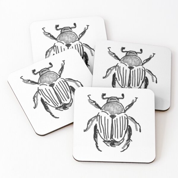 Item preview, beetle sketch designed and sold by ilanagraf.