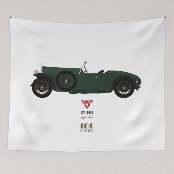 Item preview, Alvis 12/60 'Beetleback' Sports Car (Green) [Centenary Edition] designed and sold by JHMimaging.