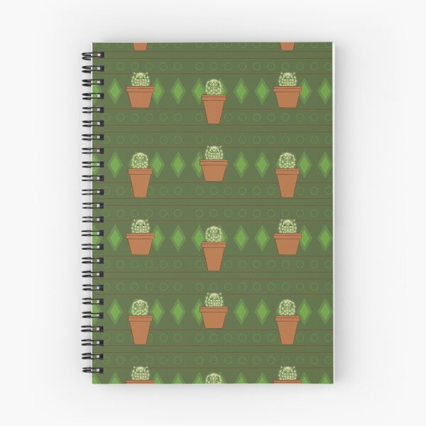 Item preview, Mini Cati (Cacti) Stripes on Green Diamonds designed and sold by DoodleTrees.
