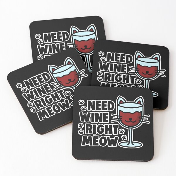 Item preview, Need Wine Right Meow Cat Owner Gift Wine Lover designed and sold by hadicazvysavaca.