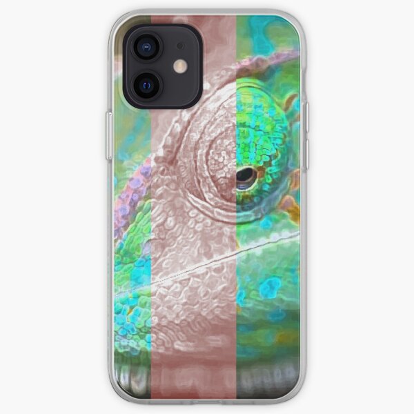 Green iguana iPhone Soft Case