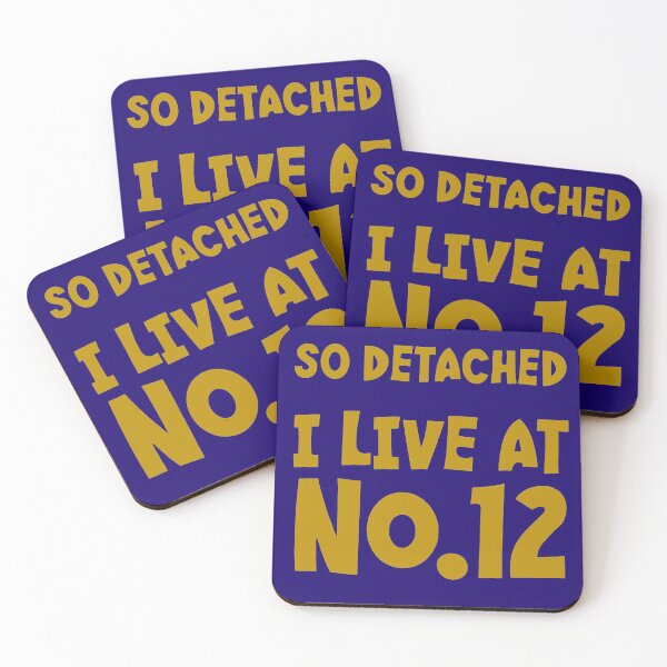 Item preview, So Detached I Live At Number Twelve designed and sold by taiche.