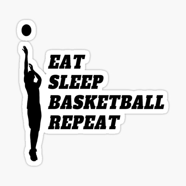 Item preview, Eat Sleep Basketball Repeat designed and sold by Obeyesse.