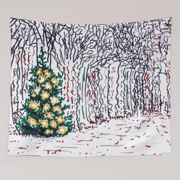 Item preview, Tree with Christmas Decoration designed and sold by hajarsdeco.
