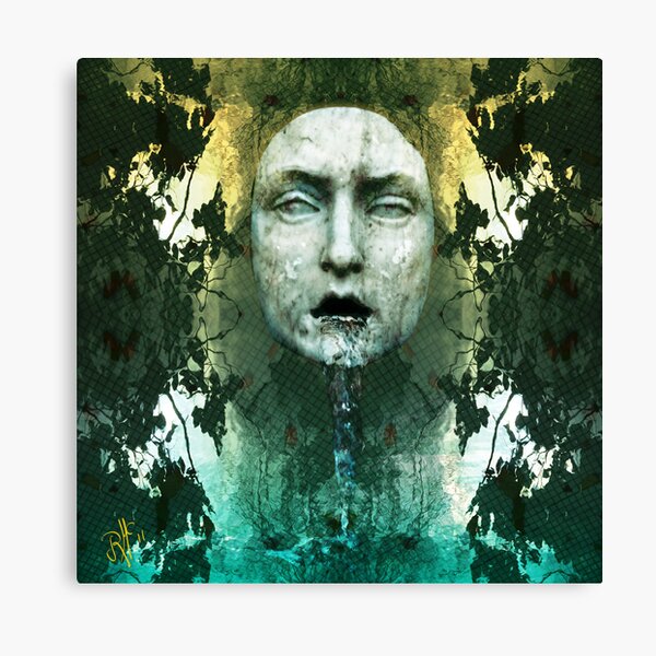 Fountain Head...Deep Canvas Print