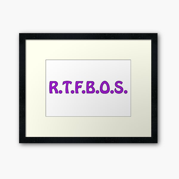 Item preview, R.T.F.B.O.S. designed and sold by Moonwater.
