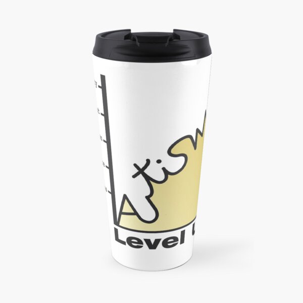 Gold. No tag line Travel Mug