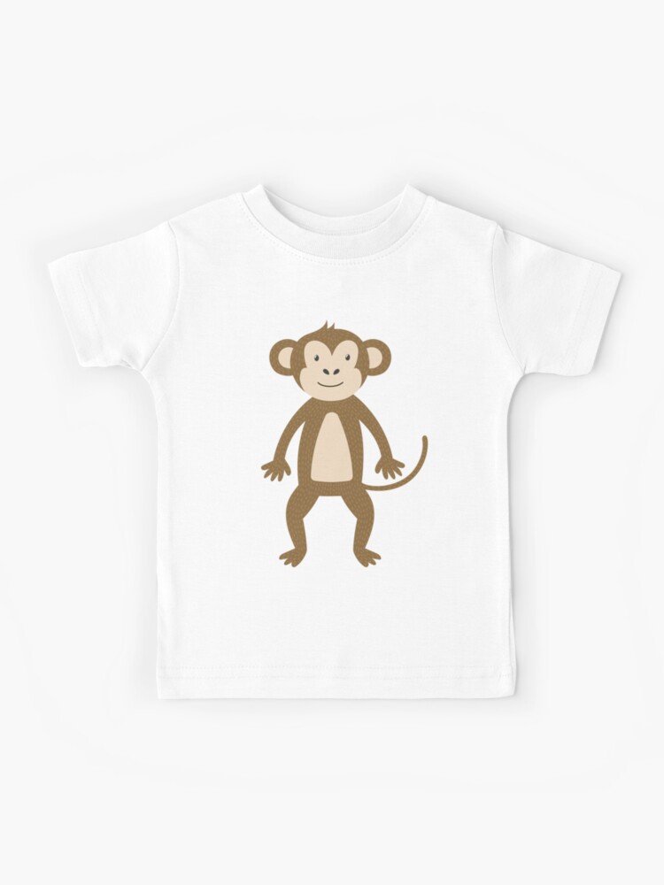 Monkey Safari African animals Kids T-Shirt