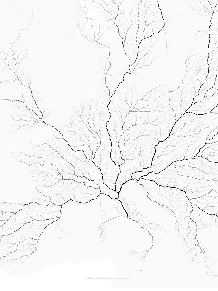 Thumbnail 3 of 3, Scarf, All roads lead to Rome designed and sold by moovel.