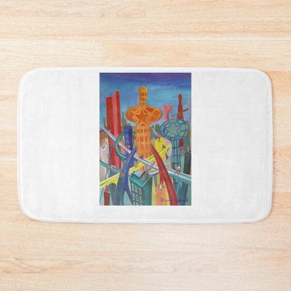 Item preview, futuristic city designed and sold by Diego Manuel Rodriguez.