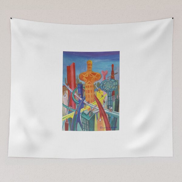 Item preview, futuristic city designed and sold by Diego Manuel Rodriguez.