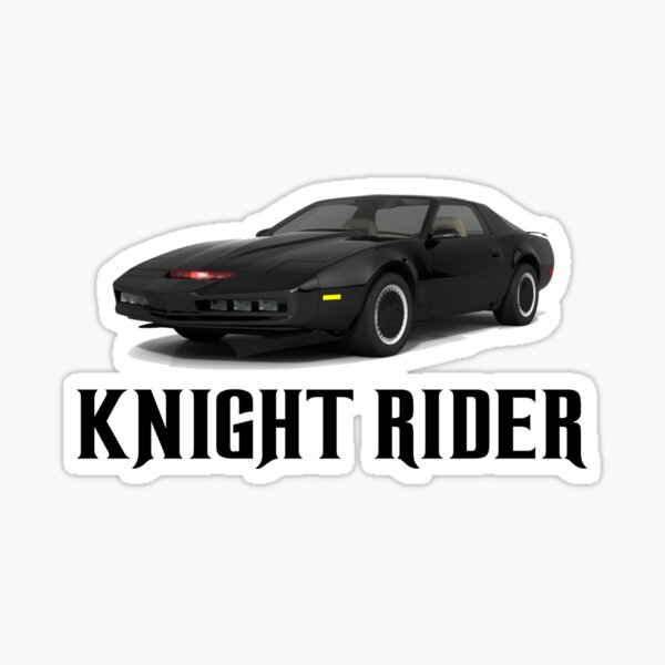 Kitt Knight Rider Stickers | Redbubble