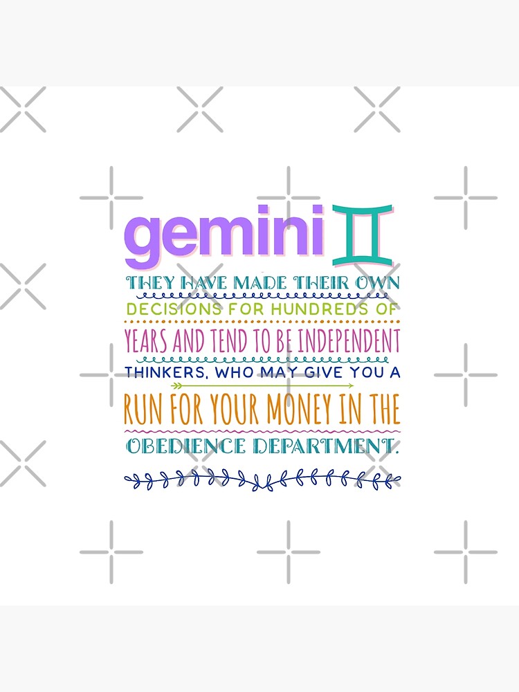 Gemini Personality Traits and Characteristics Photographic Print