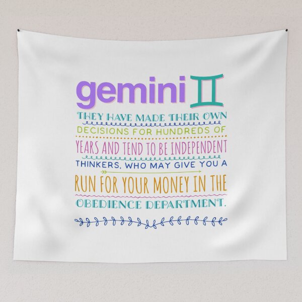 Item preview, Gemini Personality Traits and Characteristics  designed and sold by weavernap.