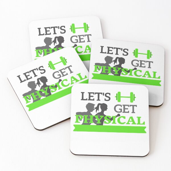 Item preview, Gym wear - Let's get physical green designed and sold by NavyOx.