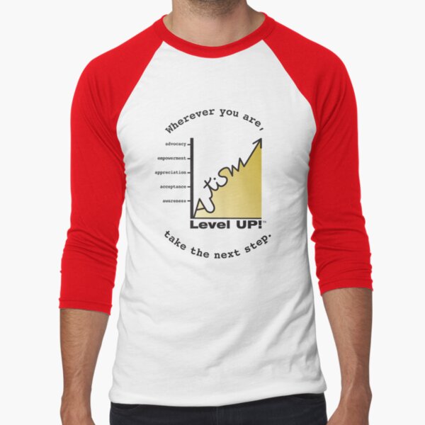 Level UP! Baseball ¾ Sleeve T-Shirt