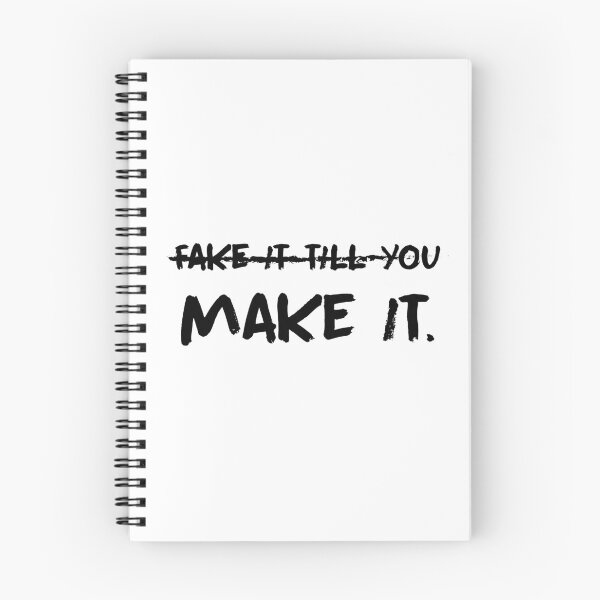 Item preview, Fake it till you make it. designed and sold by Pameli.
