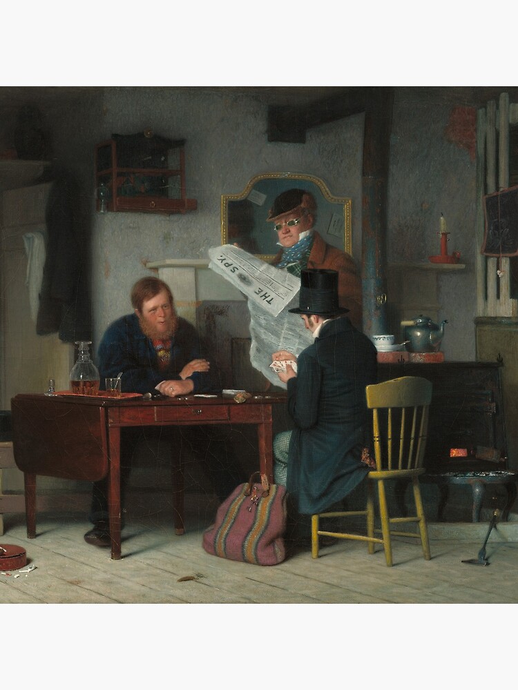 Waiting for the Stage Oil Painting by Richard Caton Woodville by podartist