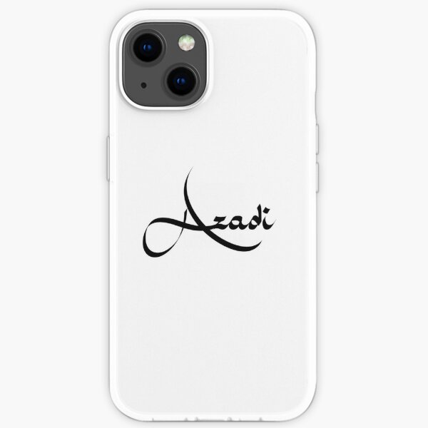 Azadi freedom iPhone Soft Case