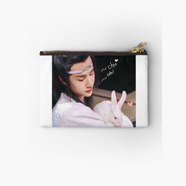 Item preview, Lan Zhan Holding Bunny Sticker designed and sold by purelyasiashop.