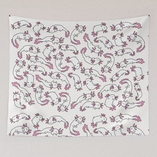 Item preview, estefanius the axolotl designed and sold by TeaBag114.