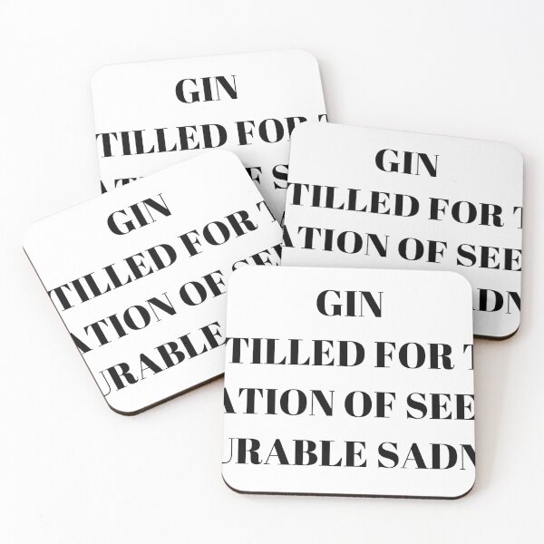 Item preview, Gin Cures Sadness designed and sold by Top Tees.