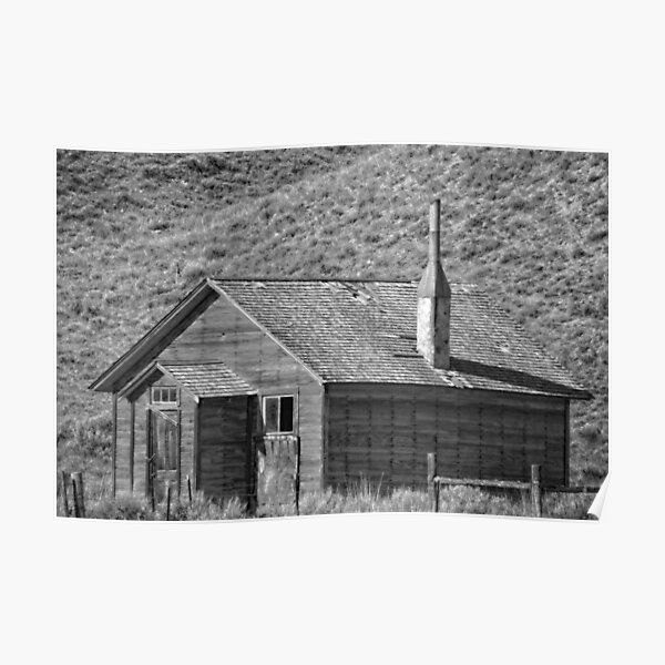 "Salmon Idaho Homestead" Poster by IMAGETAKERS Redbubble