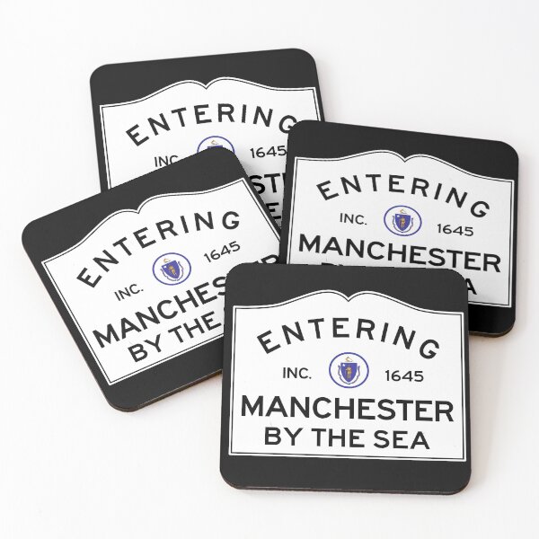 Item preview, Entering Manchester By The Sea - Commonwealth of Massachusetts Road Sign designed and sold by NewNomads.