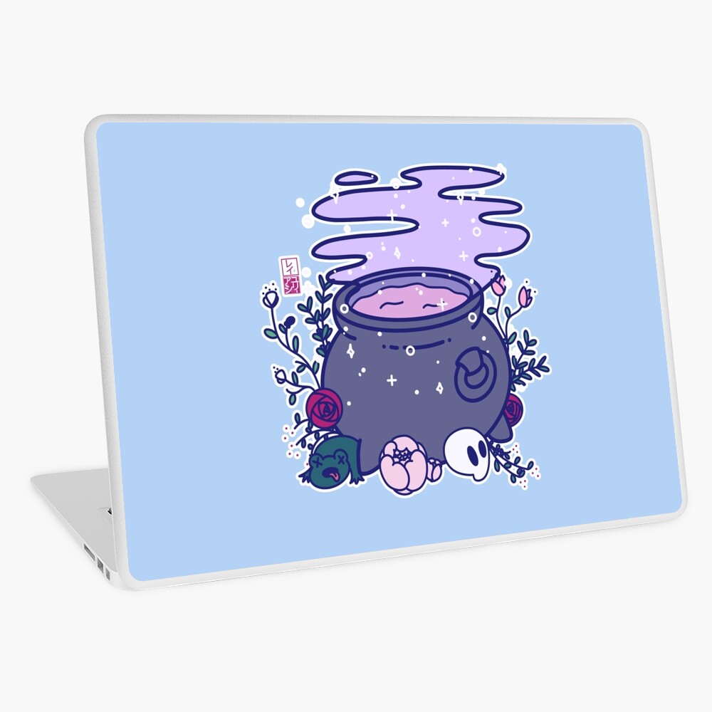 Kawaii Cauldron Laptop Skin