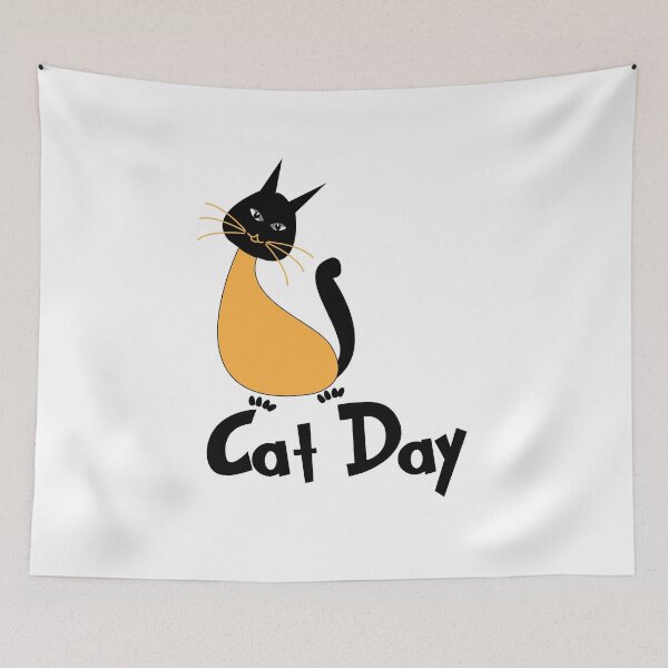 Item preview, Cat Day designed and sold by Nisha Prabhu.