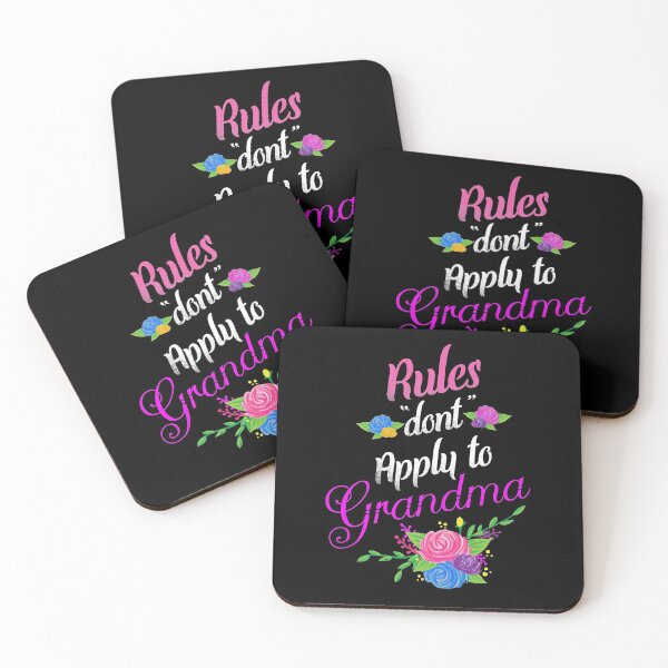 Item preview, Rules don't apply to grandma designed and sold by Captain Mood.