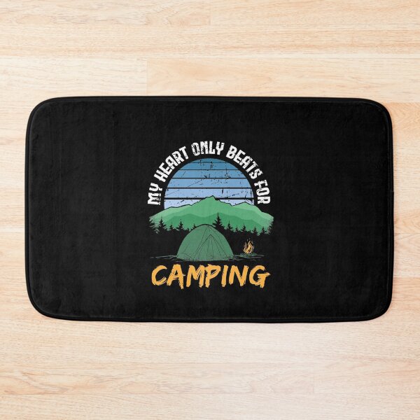 Item preview, My heart only beats for camping designed and sold by Captain Mood.