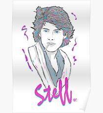 Hübsch In Pink - Steff Poster