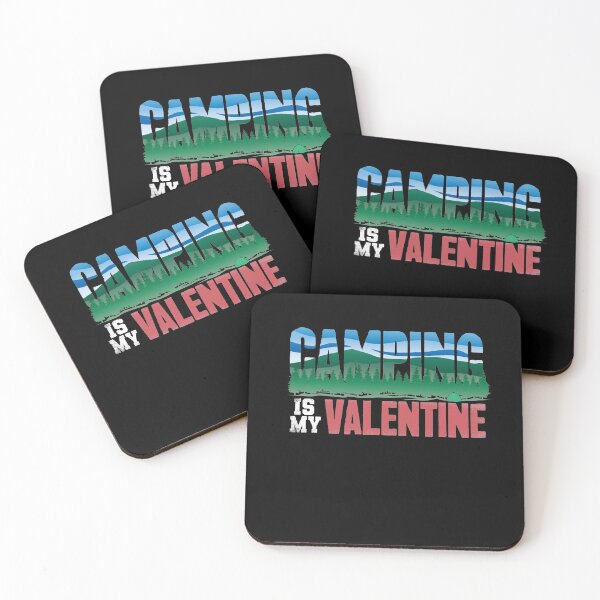 Item preview, Camping is my valentine designed and sold by Captain Mood.