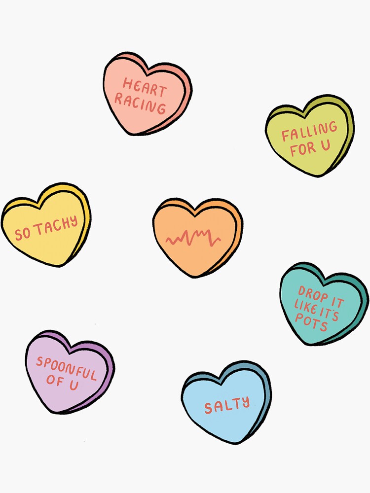 Thumbnail 3 von 3, Sticker, POTSie Valentine designt und verkauft von CarielCreative.