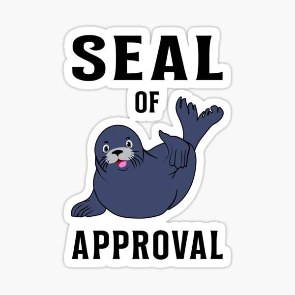 "Robbe Robben Seehund Seehunde Süß Lustig Spruch Geschenk" Sticker von