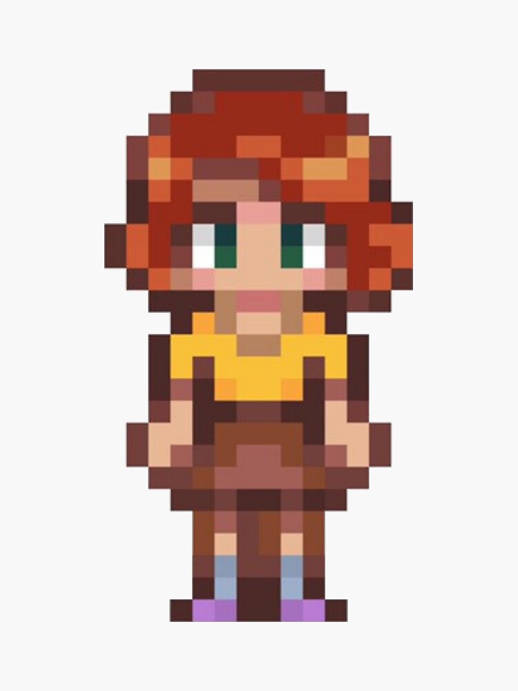 Pegatina «Stardew Valley - Penny Full Body Version 1» de Augustine87