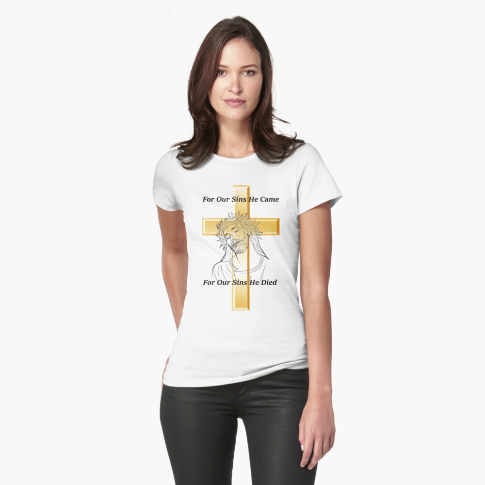 Jesus T-Posed For Our Sins T-Shirts