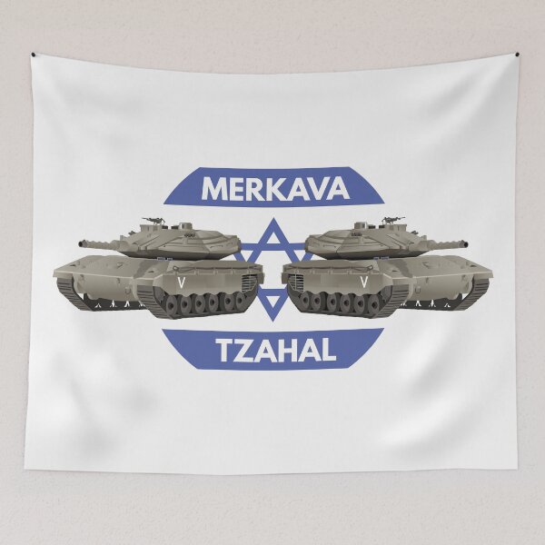 Item preview, Israeli Tanks Merkava with Flag designed and sold by NorseTech.
