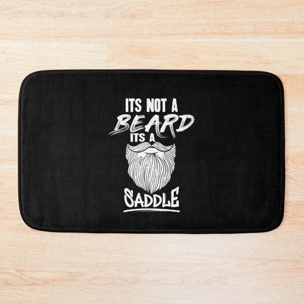 Item preview, It's not a beard it's a saddle designed and sold by Captain Mood.